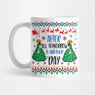 Gone With The Wind Ugly Christmas Sweater. After All Tomorrow Is Another Day. Mug